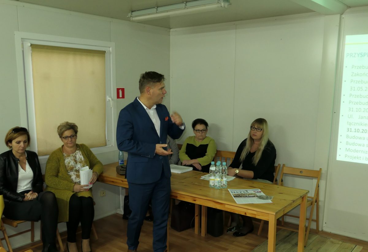 Spotkanie wójta w Szeligach